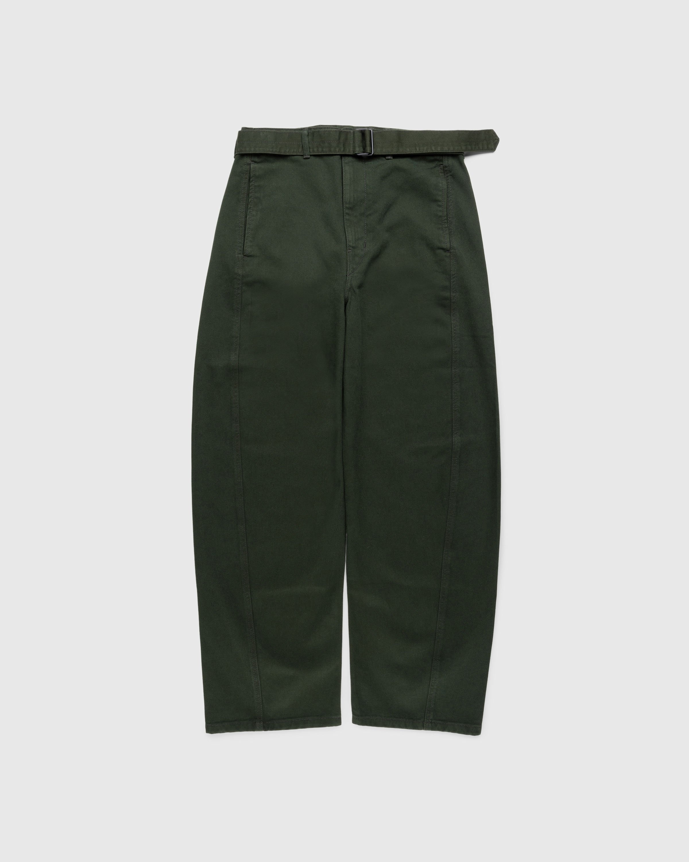 Lemaire – Twisted Belted Pants Green | Highsnobiety Shop